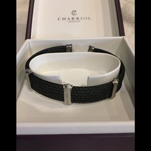 🆕 Charriol Black Steel Wire Cable Bracelet